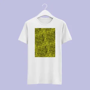 Camiseta Branca Yellow Mess