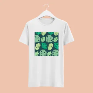 Camiseta Branca  Floral III