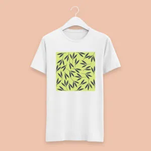 Camiseta Branca  Floral XVIII