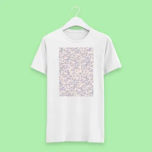 Camiseta Branca Geometrics I