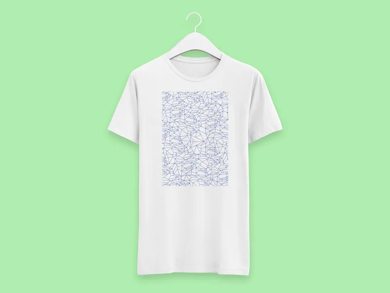 Camiseta Branca Geometrics IV