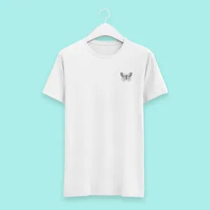 Camiseta Branca Butterfly IV