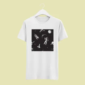Camiseta Branca Espacial I