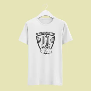 Camiseta Branca Space And Beyond II