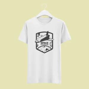 Camiseta Branca Space Exploration II